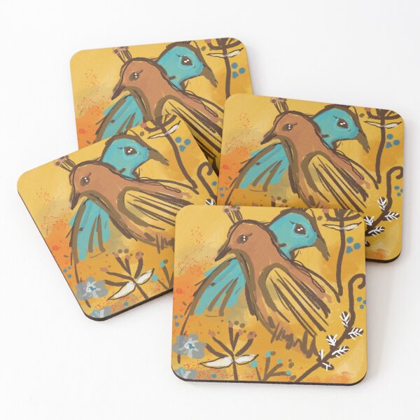Item preview, Lovebirds designed and sold by artsyngvild.