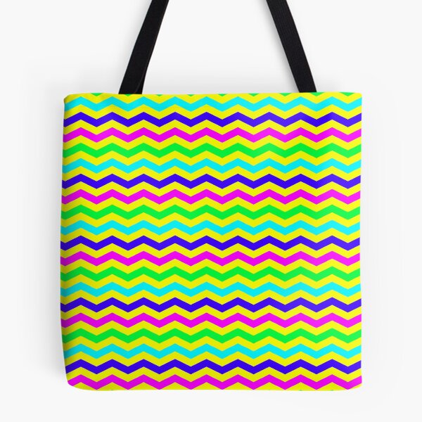 Item preview,  Funky Zig Zag Retro Flare psychedelic  Comforter designed and sold by LLdreams.