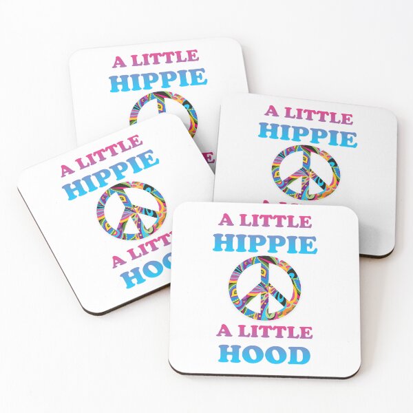Item preview, A Little Hippie A Little Hood Vintage Style Peace Symbol designed and sold by Dentapaint.