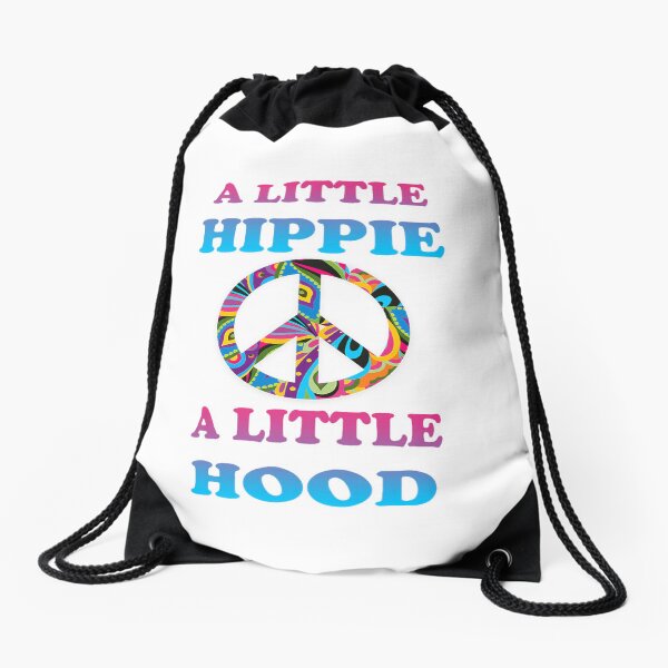 Item preview, A Little Hippie A Little Hood Vintage Style Peace Symbol designed and sold by Dentapaint.