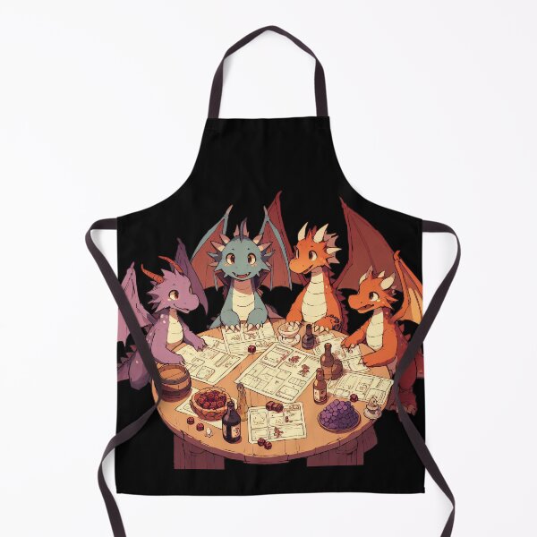 Item preview, Dragons playing DnD designed and sold by dragongf.