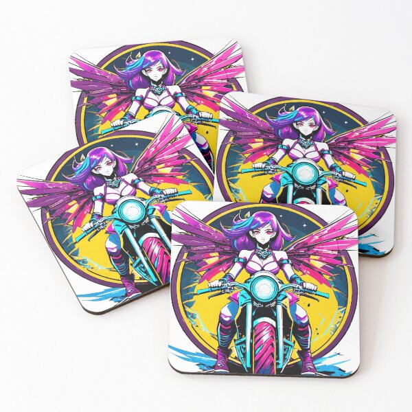 Item preview, Fairy on her Motorcycle designed and sold by BADESIGNZZ.