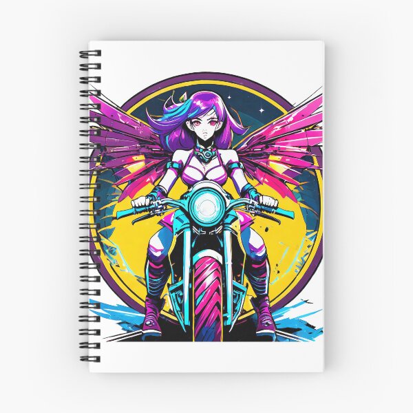 Item preview, Fairy on her Motorcycle designed and sold by BADESIGNZZ.