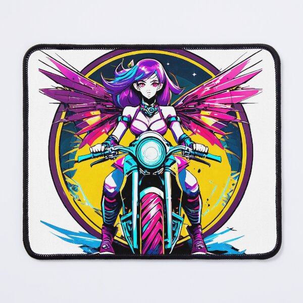 Item preview, Fairy on her Motorcycle designed and sold by BADESIGNZZ.