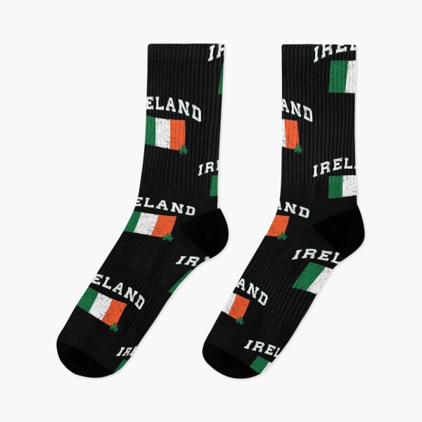 Item preview, distressed Irish Flag, vintage Ireland Flag gift designed and sold by BalladOfZeus.