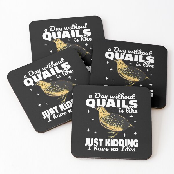 Item preview, a Day without quails hunting and quail breeding quail man designed and sold by Dentapaint.