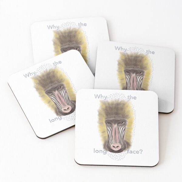 Item preview, Why the Long Face Mandrill designed and sold by tbxtra.