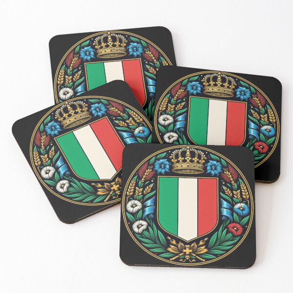 Item preview, Italy Coat of Arms designed and sold by rwstamp.
