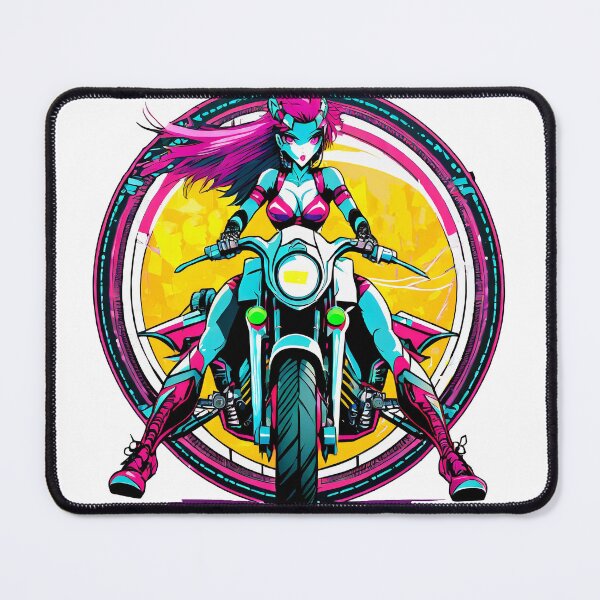 Item preview, Wild Biker Fairy getting ready to race designed and sold by BADESIGNZZ.