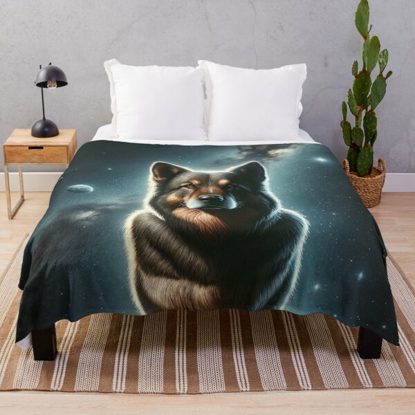 Item preview, Guardian of the Globe: Canine Sentinel Among the Stars designed and sold by artwaves.