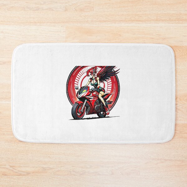Item preview, Little red riding hood on a motorcycle designed and sold by BADESIGNZZ.