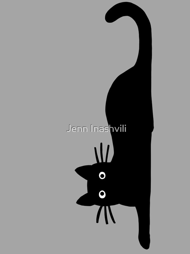 Thumbnail 4 of 4, iPhone Case, Black Cat designed and sold by ShortCoffee.