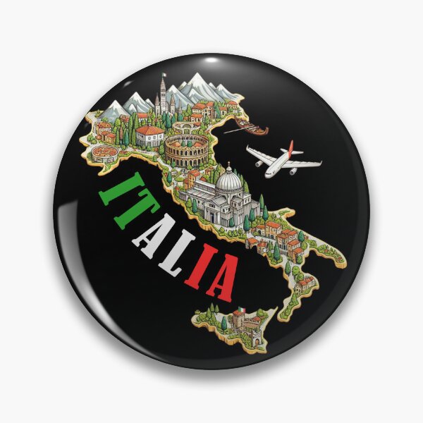Item preview, Italy Map designed and sold by rwstamp.