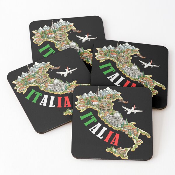 Item preview, Italy Map designed and sold by rwstamp.