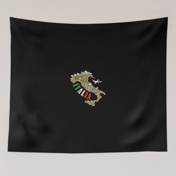 Item preview, Italy Map designed and sold by rwstamp.