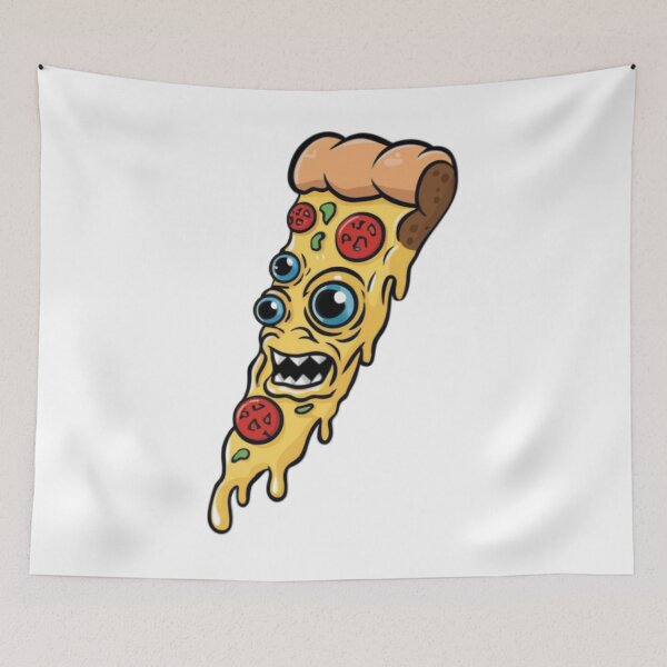 Item preview, Freak Pizza Monster designed and sold by CosmicFreedom9.
