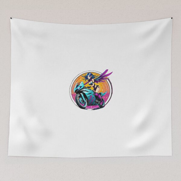 Item preview, Racing Fairy on a Supersport designed and sold by BADESIGNZZ.