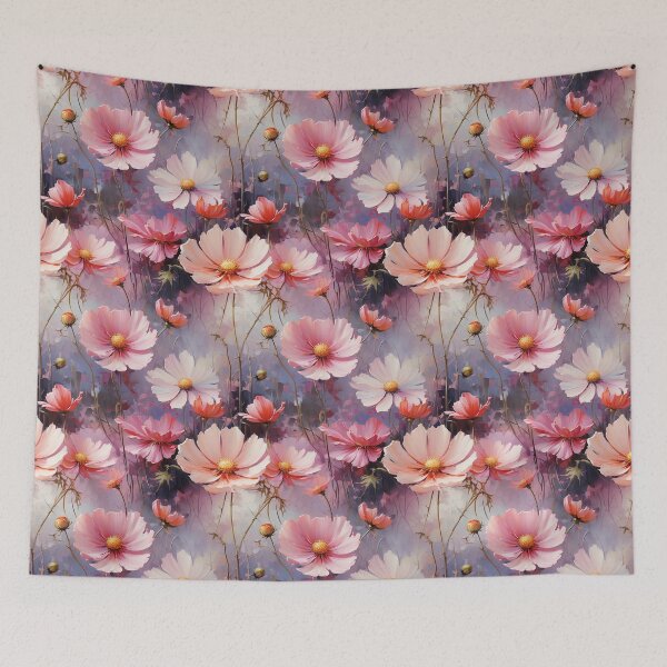 Item preview, Cosmos Tile 06: Stardust Whispers Clothed in Silken Petals designed and sold by TheBrainArt.
