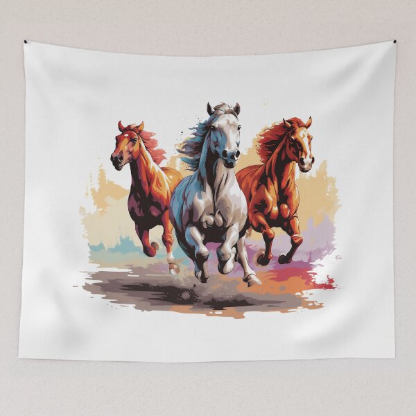 Item preview, 3 horses running on the beach designed and sold by javierparra.