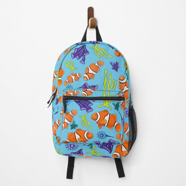 Item preview, Colorful Clownfish In Blue Water designed and sold by MMc Buck.