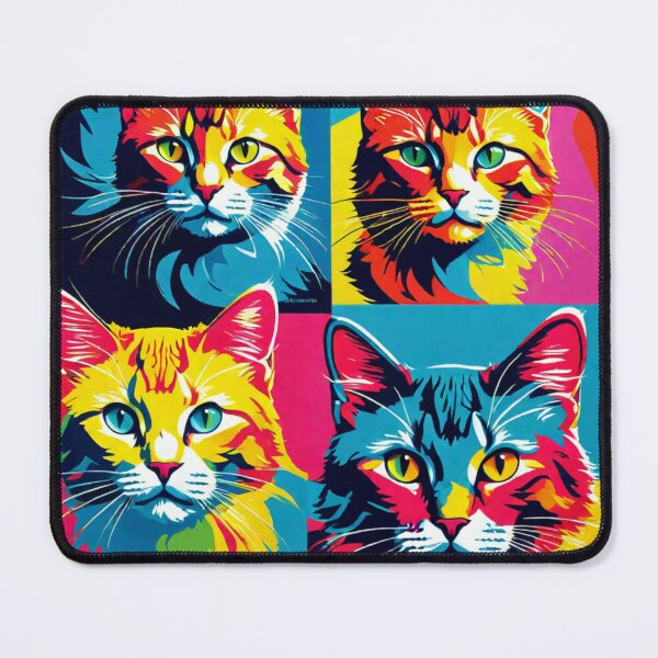 Item preview, Cats pop art style designed and sold by Toms Tee.