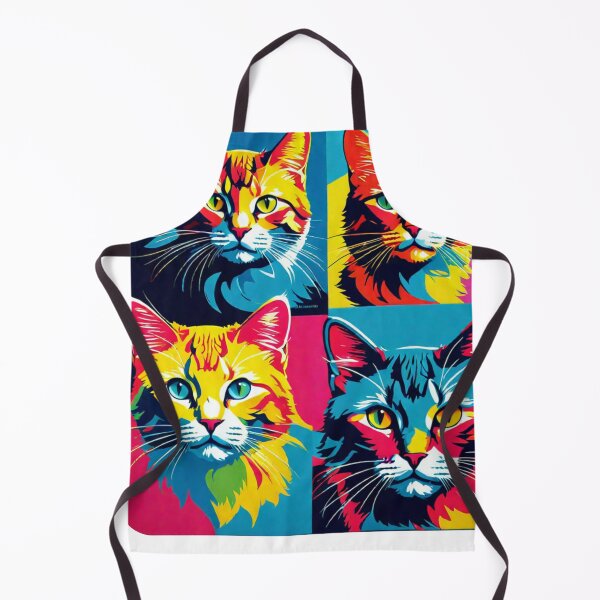 Item preview, Cats pop art style designed and sold by Toms Tee.