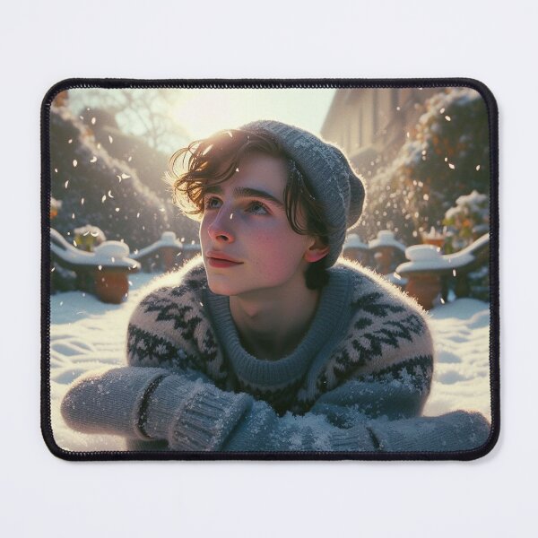 Item preview, Elio Perlman in the snow CMBYN designed and sold by cmbynjournal.