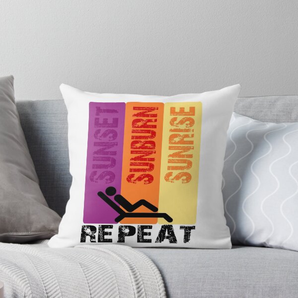 Item preview, sunrise sunburn sunset repeat designed and sold by Colorfulman.