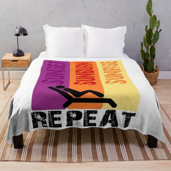 Item preview, sunrise sunburn sunset repeat designed and sold by Colorfulman.