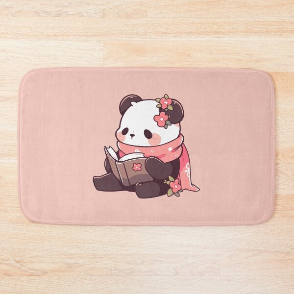Item preview, Cozy Panda Reading A Book With Scarf designed and sold by SweetClicks123.