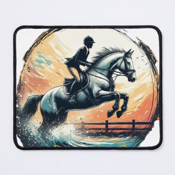 Item preview, #ShowJumping, #EquestrianSport, designed and sold by KICIART.