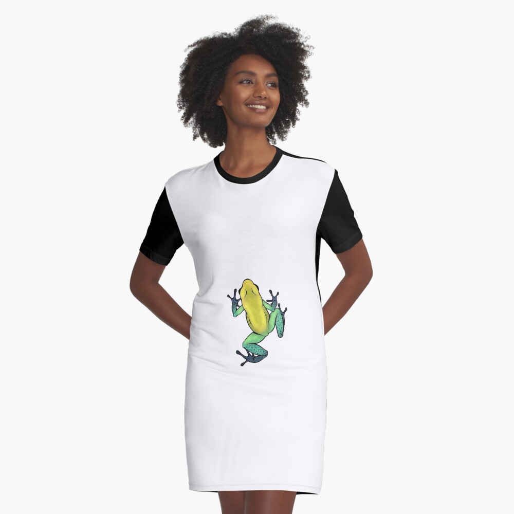 Item preview, Graphic T-Shirt Dress designed and sold by porpoisefully.