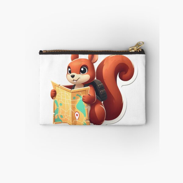 Item preview, A squirrel with a treasure map designed and sold by Day Dreamer.