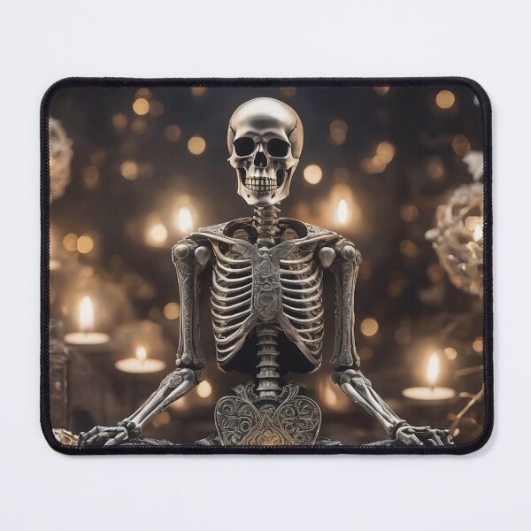 Item preview, Meditating Skeleton designed and sold by Bunmigraphics .