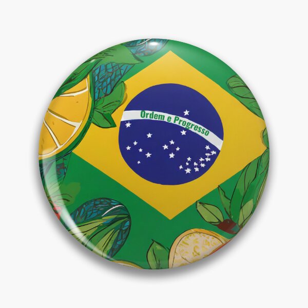 Item preview, brazilian pride flag designed and sold by La Loca.