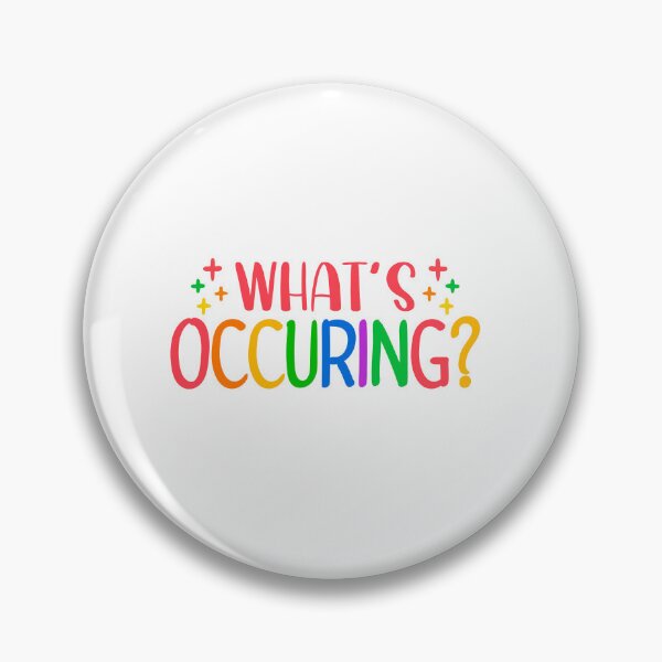 Item preview, Whats Occurring? designed and sold by Harry Wilde.