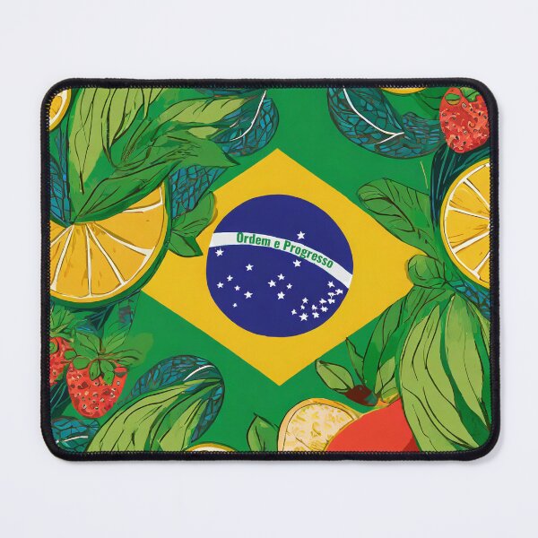 Item preview, brazilian pride flag designed and sold by La Loca.