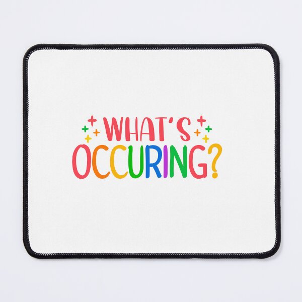 Item preview, Whats Occurring? designed and sold by Harry Wilde.