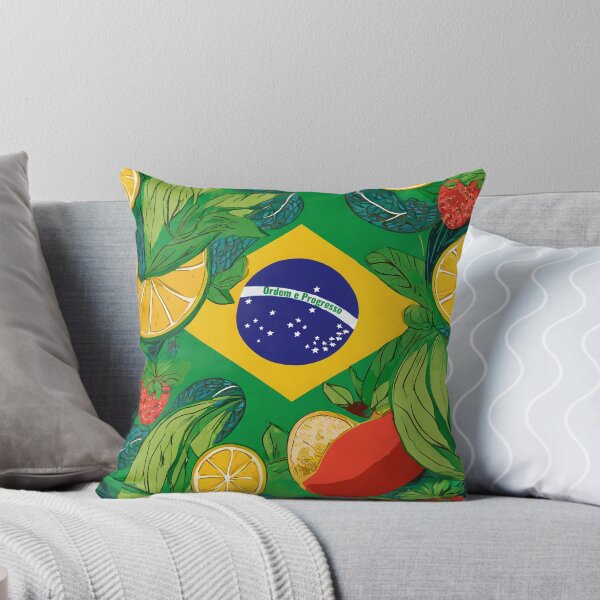 Item preview, brazilian pride flag designed and sold by La Loca.