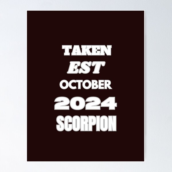 Item preview, Taken and Est October 2024 Scorpion designed and sold by MAROY-DESIGNS.