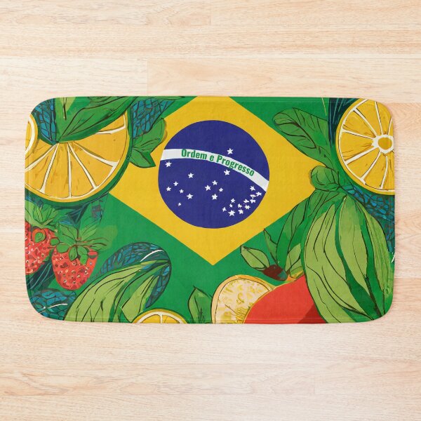 Item preview, brazilian pride flag designed and sold by La Loca.