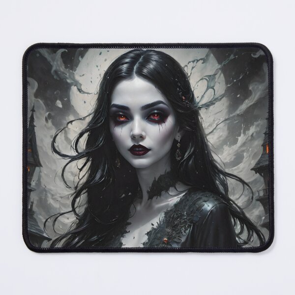 Item preview, Beautiful vampire gothic lady designed and sold by Spooky Witch Dream.