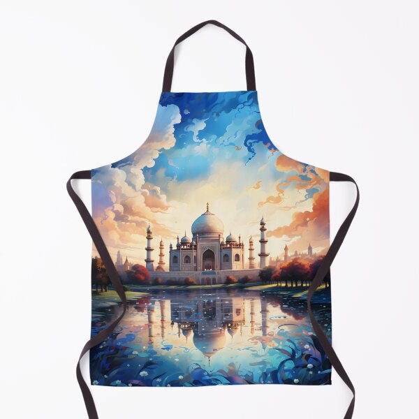 Item preview, Taj Mahal Colorful Poster designed and sold by LynZorHome.