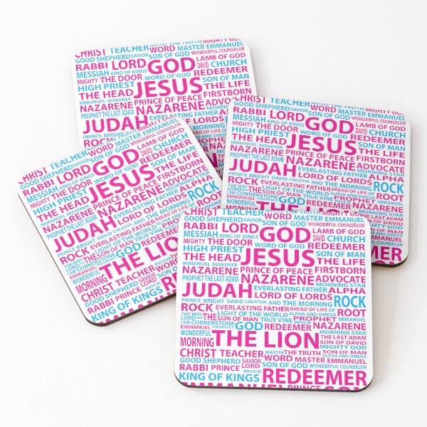 Item preview, Jesus: Cherished Names Blueprint designed and sold by clevercraft58.