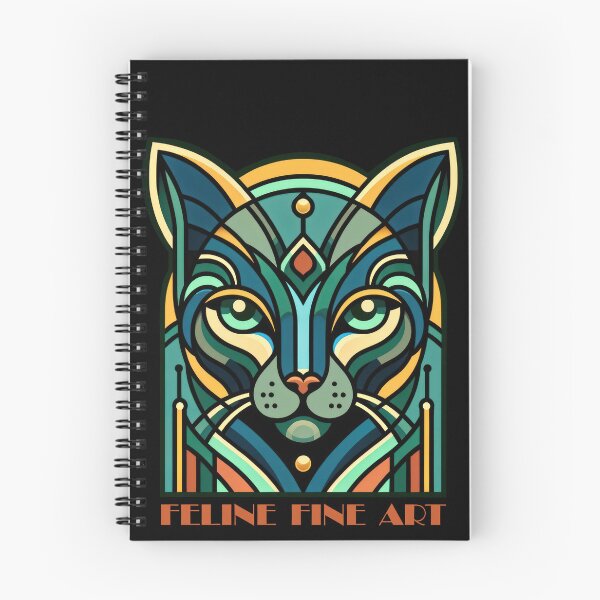 Item preview, Art Deco Illustration, Cat: Feline Fine Art designed and sold by bsilvia.