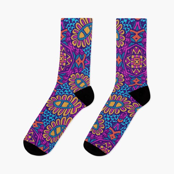 Artikelvorschau, Abstraktes Boho-Kunstmuster-Tröster entworfen und verkauft von LLdreams.