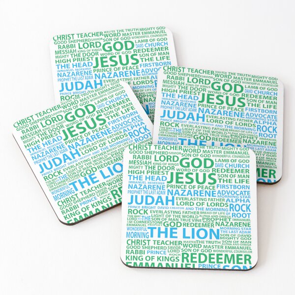 Item preview, Jesus' Revered Titles Mural designed and sold by clevercraft58.