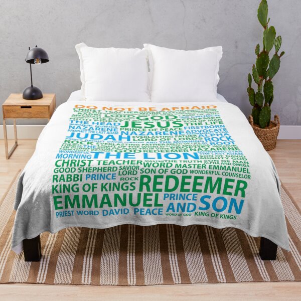 Item preview, Jesus' Revered Titles Mural designed and sold by clevercraft58.