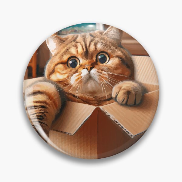 Item preview, Cat in a box designed and sold by 02am.