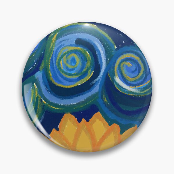 Item preview, la noche estrellada Van Gogh y una girasol designed and sold by ArtKar.